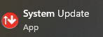 The System Update Icon for Lenovo computers